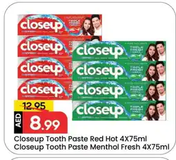 Mark & Save CLOSE UP Toothpaste offer