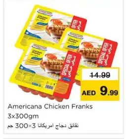 Nesto AMERICANA Chicken Franks offer