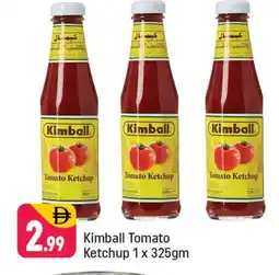 Shaklan KIMBALL Tomato Ketchup offer