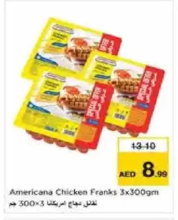 Nesto AMERICANA Chicken Franks offer