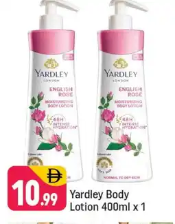 Shaklan YARDLEY Body Lotion & Cream offer