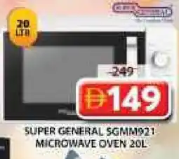 Grand Hyper Market SUPER GENERAL Microwave Oven offer