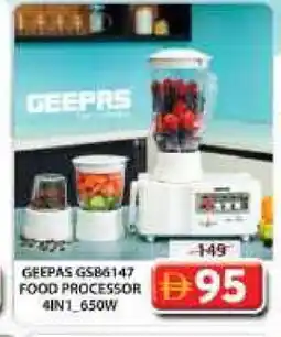 Grand Hyper Market GEEPAS Food Processor offer
