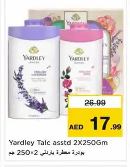 Nesto YARDLEY Talcum Powder offer