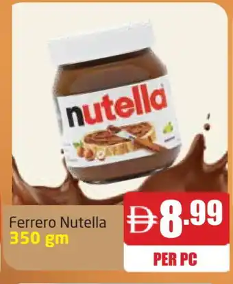 Delta Centre NUTELLA Chocolate Spread offer