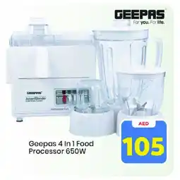 Mark & Save GEEPAS Mixer / Grinder offer