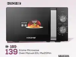 Mark & Save KRYPTON Microwave Oven offer