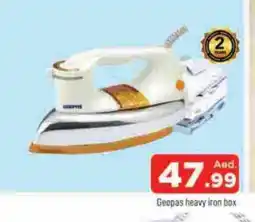 Al Madina GEEPAS Ironbox offer