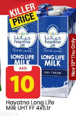 Mark & Save HAYATNA Full Cream Milk offer