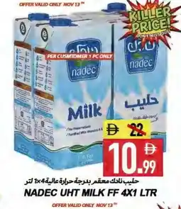 Rawabi Market NADEC Long Life / UHT Milk offer