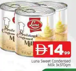 Al Madina LUNA Condensed Milk offer