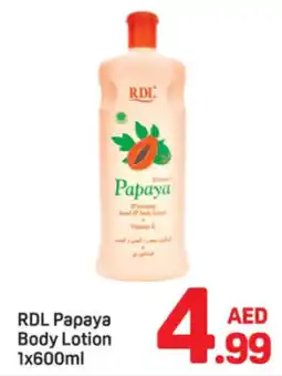 Day To Day RDL Papaya Body Lotion offer