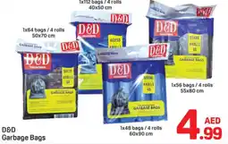 Day To Day D&D Garbage Bags offer