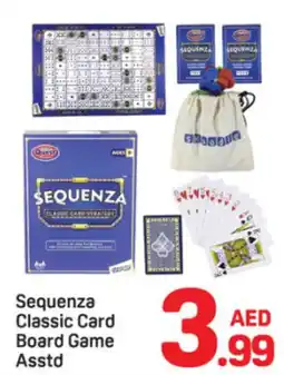 Day To Day Sequenza classic card board game offer