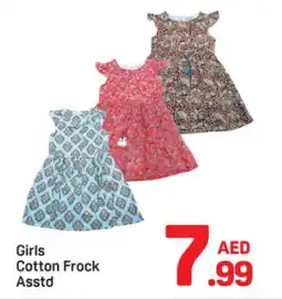 Day To Day Girls Cotton Frock Asstd offer