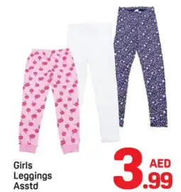 Day To Day Girls Leggings Asstd offer