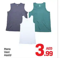 Day To Day Mens Vest Asstd offer