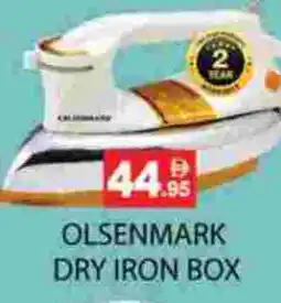 Zain Hypermarket OLSENMARK Ironbox offer