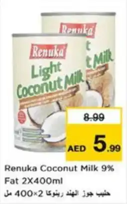 Nesto Renuka Coconut Milk 9% Fat offer