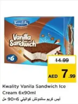 Nesto Kwality Vanila Sandwich Ice Cream offer