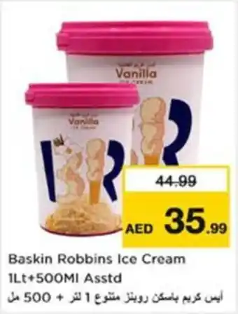 Nesto Baskin Robbins Ice Cream Asstd offer