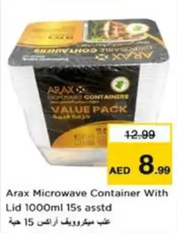 Nesto Arax Microwave Container With Lid Asstd offer