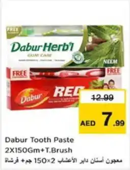 Nesto Dabur Tooth Paste + Toothbrush offer