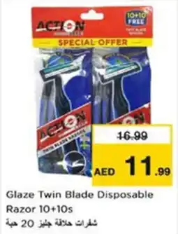 Nesto Glaze Twin Blade Disposable Razor offer