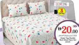 Nesto Home Tag Double Bed-Sheet Set asstd. offer