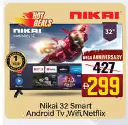 Mango Hypermarket LLC NIKAI Smart TV offer