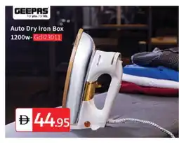 Talal Market GEEPAS Ironbox offer