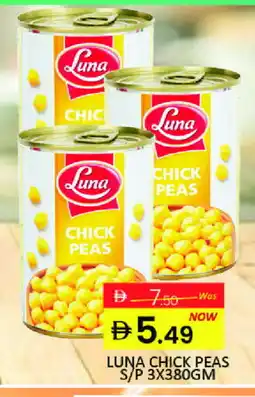 Mango Hypermarket LLC LUNA Chick Peas offer