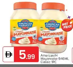 Talal Market AMERICAN HARVEST Mayonnaise offer