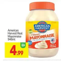 Bigmart AMERICAN HARVEST Mayonnaise offer