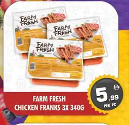 Night to Night Hypermarket FARM FRESH Chicken Sausage offer