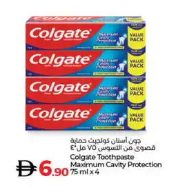 Lulu Hypermarket COLGATE Toothpaste offer