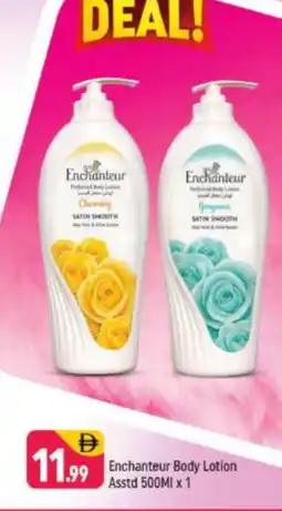 Shaklan Enchanteur Body Lotion & Cream offer