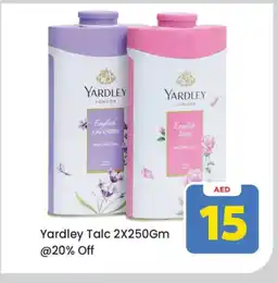 Mark & Save YARDLEY Talcum Powder offer