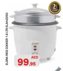 Baniyas Spike Hypermarket ELORA Rice Cooker offer