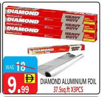 United Hypermarket DIAMOND Aluminum Foil offer