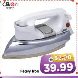 Al Madina Hypermarket CLIKON Ironbox offer