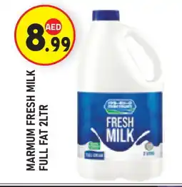 Baniyas Spike Hypermarket MARMUM Fresh Milk offer