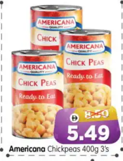 Al Madina Hypermarket AMERICANA Chick Peas offer