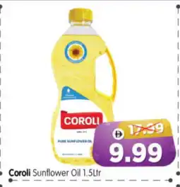 Al Madina Hypermarket COROLI Sunflower Oil offer