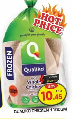 Baniyas Spike Hypermarket QUALIKO Frozen Whole Chicken offer