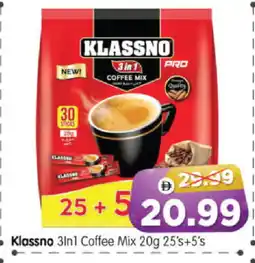 Al Madina Hypermarket KLASSNO Coffee 3in1 offer