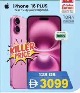 Safari Hypermarket APPLE iPhone 16 offer