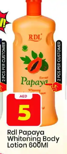 Mark & Save RDL Body Lotion & Cream offer