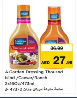 Nesto AMERICAN GARDEN Dressing offer