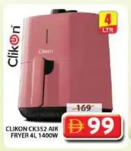 Grand Hyper Market CLIKON Air Fryer offer